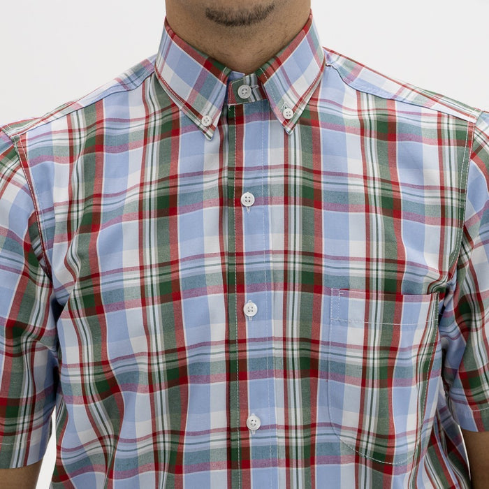 Pampero Camisa Elegant Stripes: Soler Poplin Shirt for Stylish Men