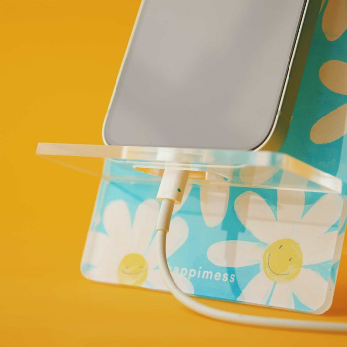 Monoblock | Happimess Daisy Delight Phone Stand - Stylish & Functional Holder | 19 cm x 10 cm
