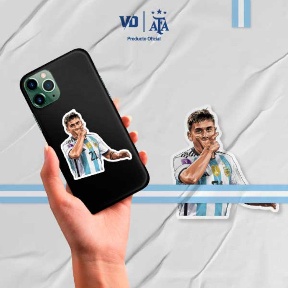 Pack 20 Stickers para Termo Selección Argentina Campeon Mundial