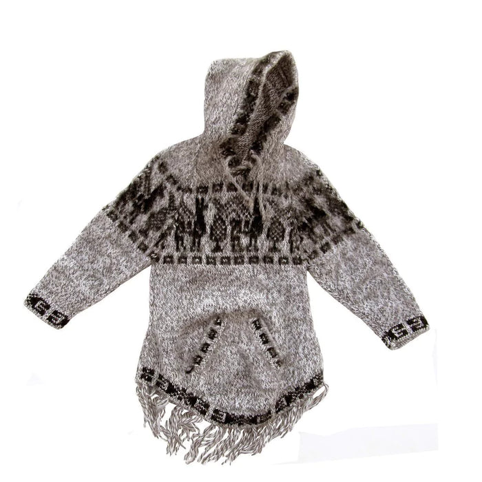 Sweater de Alpaca Artesanal para Niños - Estilo Andino Argentino