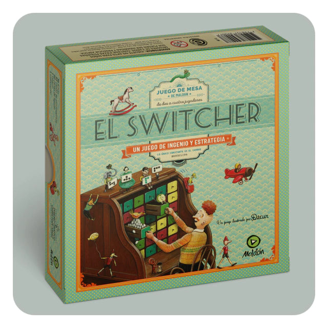 Maldón | The MindSwitch: Family Board Game - Strategy and Wit for Fun Family Play