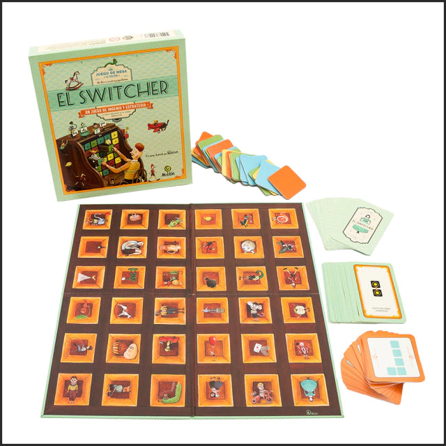 Maldón | The MindSwitch: Family Board Game - Strategy and Wit for Fun Family Play