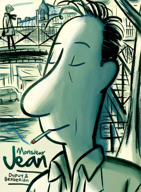 Monsieur Jean: Novela Gráfica, Retrato Divertido de Situaciones Cotidianas por Dupuy & Berberian