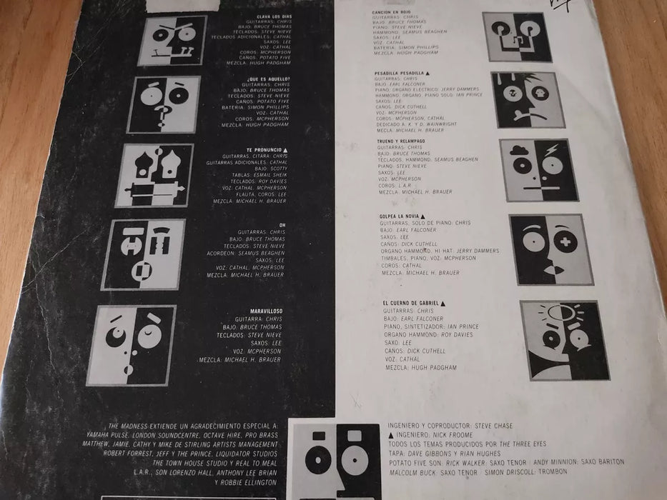 The Madness Vinyl Made in Argentina 1988 Ska Pop