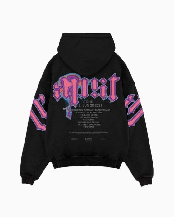 Trapstar W Black Hoodie - Premium Quality Sweatshirt with Screen Print - Comfortable Fit, Exclusive Design