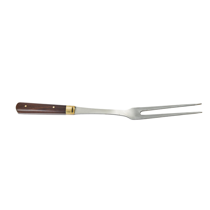 Stainless Steel Carving Set with Wooden Handles - Premium and Durable