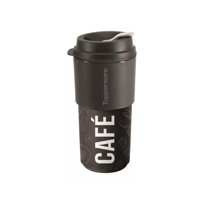 Tupperware Eco Vaso Plastic Cup to Transport Coffee, Tea & More Liquids para Transportar Líquidos, 490 ml / 16.56 fl oz