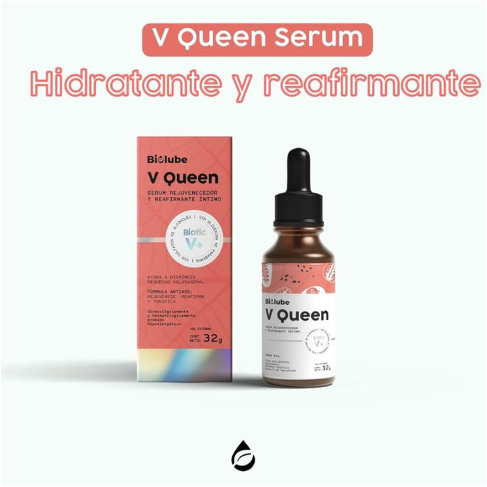 V Queen Vaginal Moisturizing & Firming Serum - Hydrates & Tones, 32 ml / 1.08 fl oz