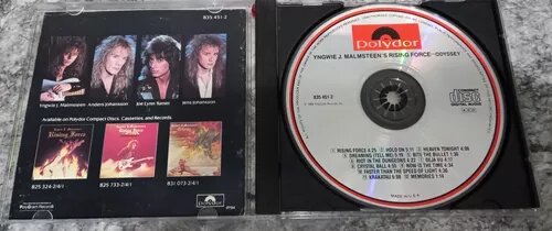 Yngwie Malmsteen: Odyssey (CD-USA) 1988 - Signed Exclusive Collectible