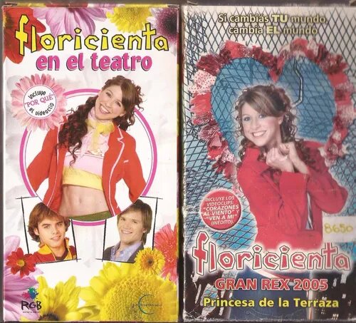 Floricienta Vhs 2 Original Videocassettes