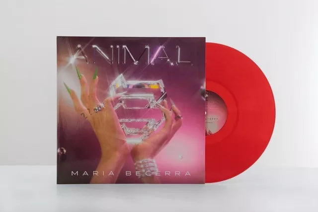 Vinilo Lp Vinyl Album Animal De María Becerra  2021, Red Vinyl