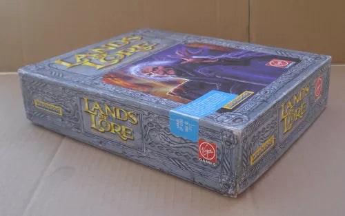 Westwood Lands of Lore PC Game Original Big Box - Vintage 1993 Collectible