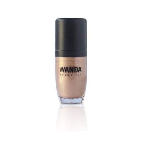Wanda Nara Cosmetics Iluminadores Líquidos Barcelona Dorado Golden Glow Liquid Highlighter