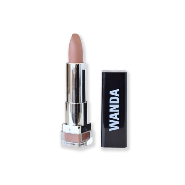 Wanda Nara Cosmetics Labial Cremoso Chicago con Ácido Hialuronico Creamy Lipstick with Hyaluronic Acid Light Nude Color