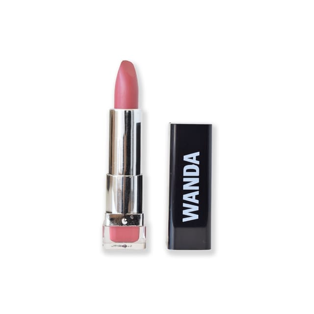 Wanda Nara Cosmetics Labial Cremoso Nueva York con Ácido Hialuronico Creamy Lipstick with Hyaluronic Acid Intense Nude Color