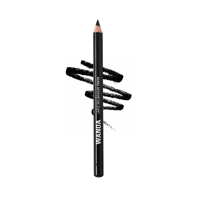 Wanda Nara Cosmetics Lapiz Delineador Tokyo Black Eyeliner Pencil Professional Makeup
