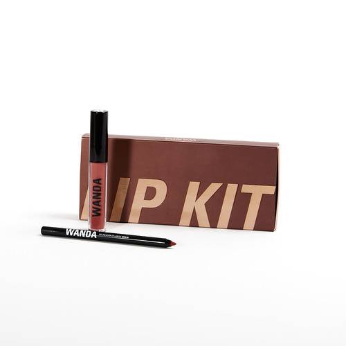 Wanda Nara Cosmetics Lip Kit Sicilia Matte Lipstick &amp; Lipliner Super Stay Special Edition Kit 