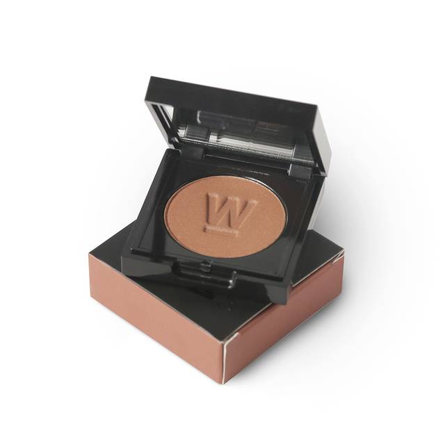 Wanda Nara Cosmetics Rubor Compacto Sorrento Blush Pó Compacto Efeito Bronzeado Acetinado Tom Avermelhado 