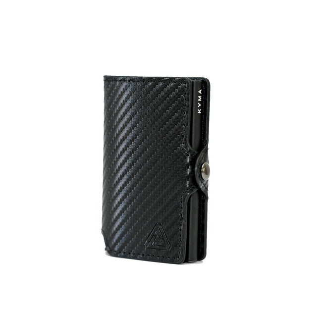Kyma Leather RFID Blocking Security Wallet, Minimalist & Compact Design