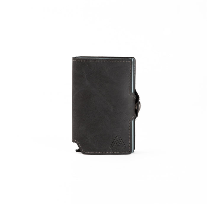 Kyma Leather RFID Blocking Security Wallet, Minimalist & Compact Design