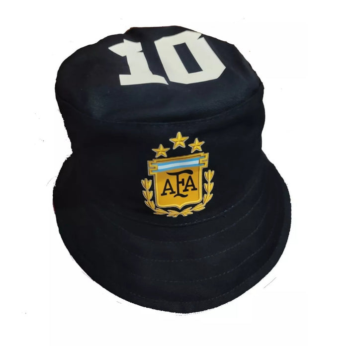 Piluso Argentina Champion Hat with AFA 3 Stars Shield Design - Authentic Dibu Style